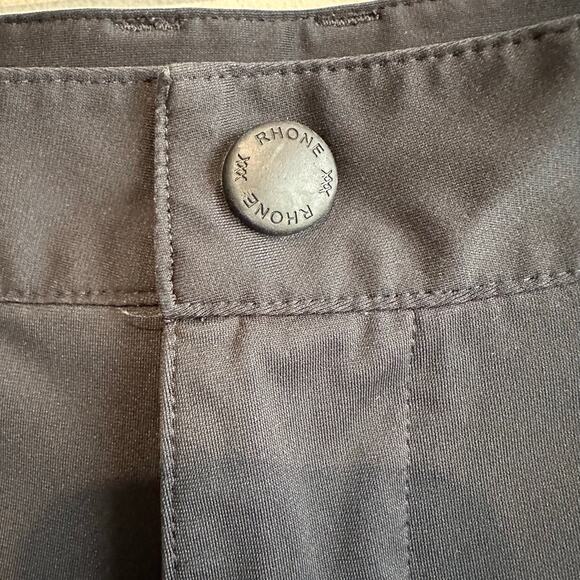 Rhone Slim Fit Stretch Commuter Pants Black 30 - Picture 4 of 13